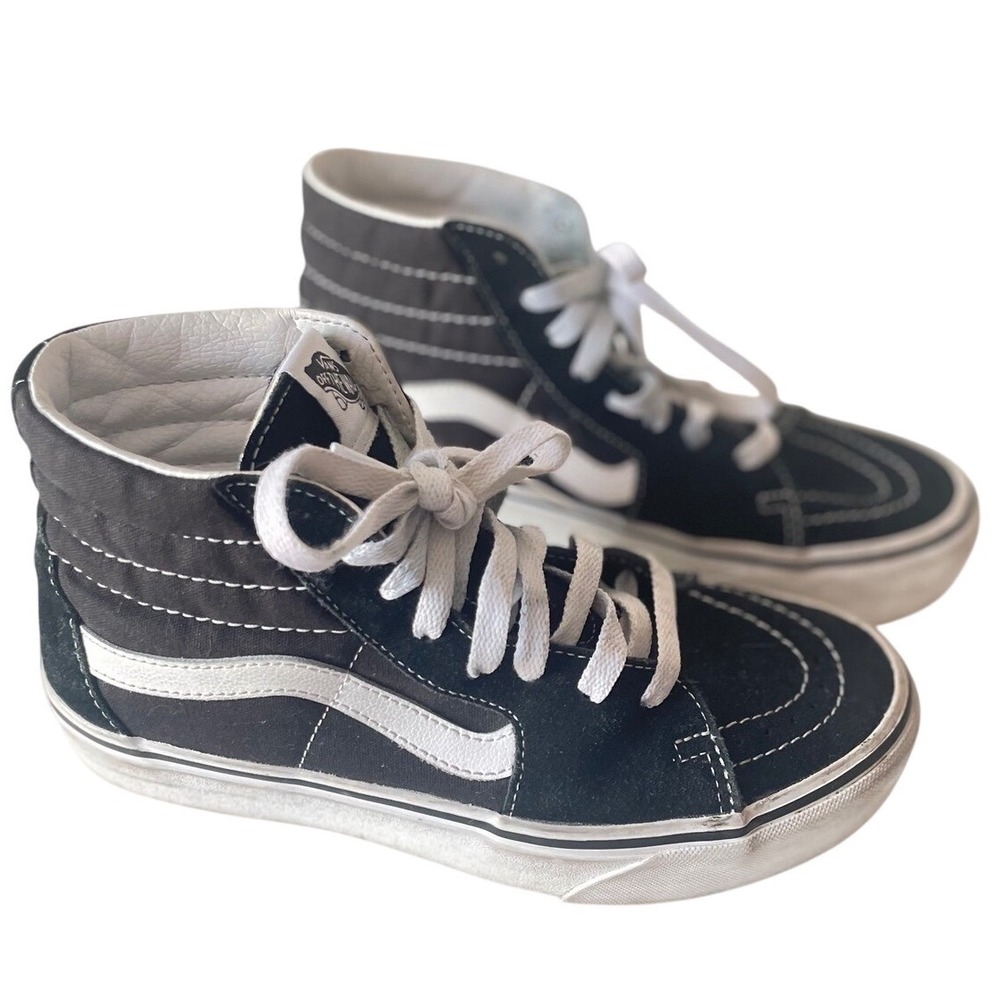 Vans Sk8-Hi High Top Sneakers Shoes Men 5.5 Women's 7.0